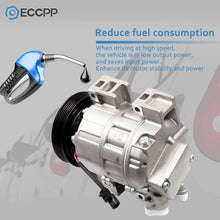 ECCPP AC Compressor fit for CO 10886C for Nissan Sentra Altima 2.5L 2007-2012