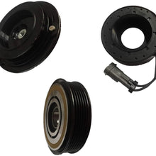 AC Compressor Clutch Kit (PULLEY, BEARING, COIL, PLATE) FITS: 2006-2009 CHEVROLET EXPRESS 3500 8 CYL 6.6L