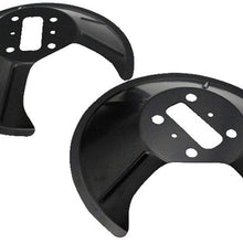 RJJX 2PCS Replacement Fit for Ford Fiesta V Focus Fusion Brake Disc Plate Rear Fender Left Right 1060129