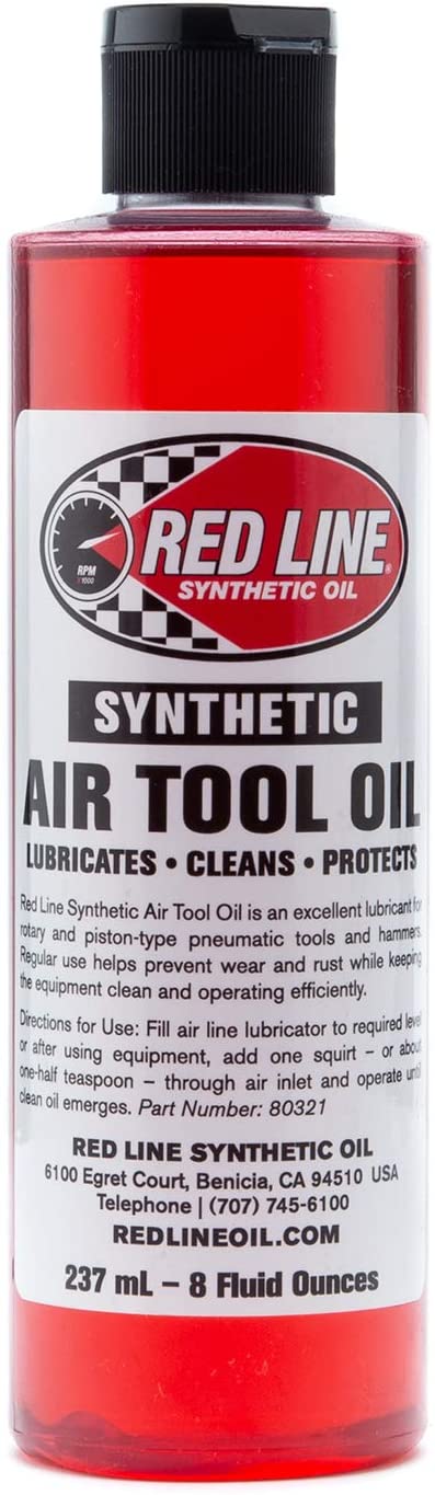 Red Line 80321 Air Tool Oil - 8 Ounce, 1 Pack