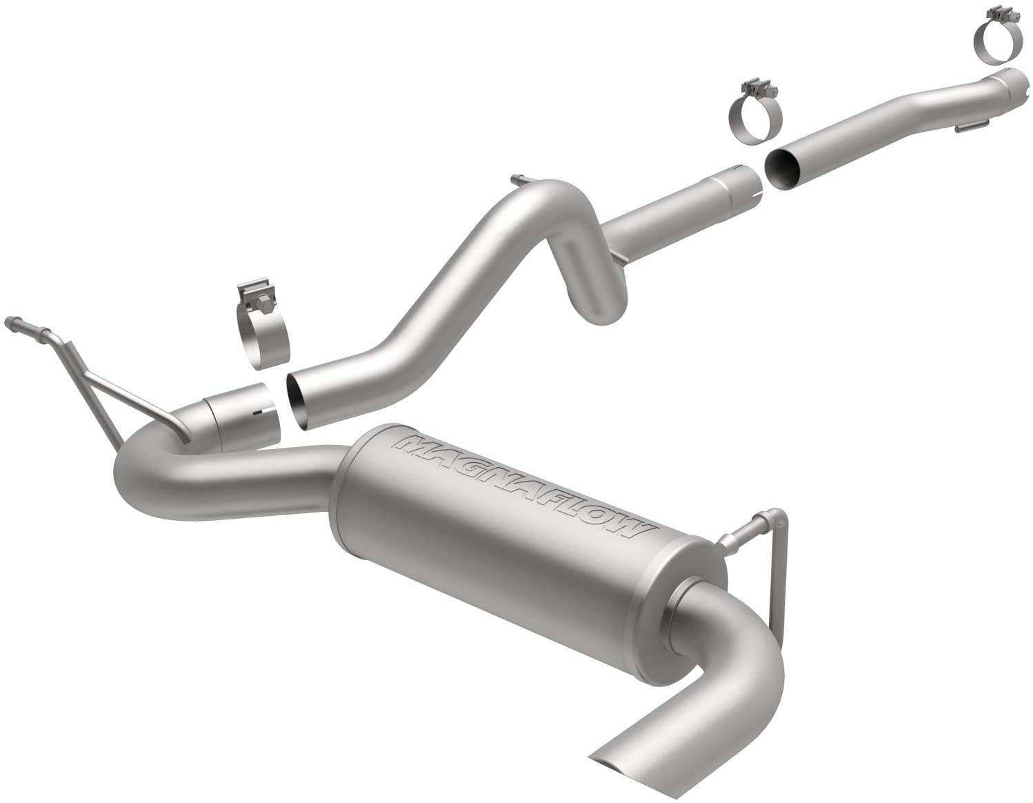 MagnaFlow 16393 Large Stainless Steel Performance Exhaust System Kit