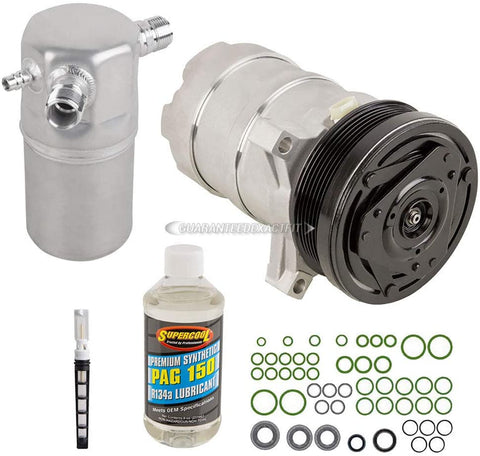 AC Compressor & A/C Kit For Cadillac Deville 4.6L Northstar V8 1994 1995 1996 1997 1998 1999 - BuyAutoParts 60-80108RK New