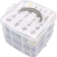 LUJUNTEC 650Pcs Bumper Retainer Clips Auto Fasteners Rivet Clips Body Fastener Kit with Plastic Box