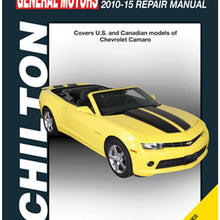 Chilton Repair Manual for Chevy Camaro (2010-2015)