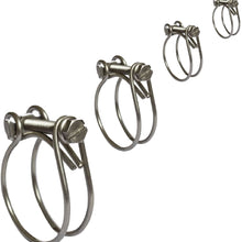 Smarthome 10 x Double Wire Hose Clamps/Two Wire Clips/Radiator Inlet Breather Classic Cars [ 13-16mm ]