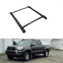 XYOUNG Roof Rack Side Rails Bars and Crossbars Luggage OEM Factory Baggage Roof Rack Set kit Compatible Fit for 2009-18 Toyota Tacoma Double CAB