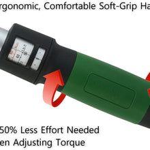 eTORK Click-Style Torque Wrench (1/2-Inch Drive) (50-250 ft.-lbs, 70-340 N.m)