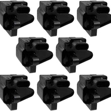 8 PCS Ignition Coil For V8 8.1L 6.6L 6.0L 03-06 AVALANCHE SUBURBAN 2500/03-05 EXPRESS 2500-03-06 SIERRA 2500 HD 3500 YUKON XL 2500/03-05 SAVANA 2500 3500-02-06 ESCALADE ESV EXT
