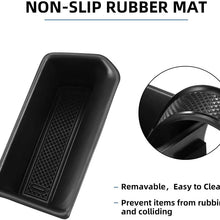 JoyTutus Door Handle Storage Organizer Box Armrest Storage Box Tray Compatible for VW Volkswagen Atlas 2018 2019 2020 4PCS (2 Front & 2 Rear) Rear Side Door Armrest Container