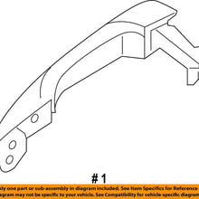 HYUNDAI OEM 16-18 Tucson Rear Door-Handle Outside Exterior Left 83651D3010