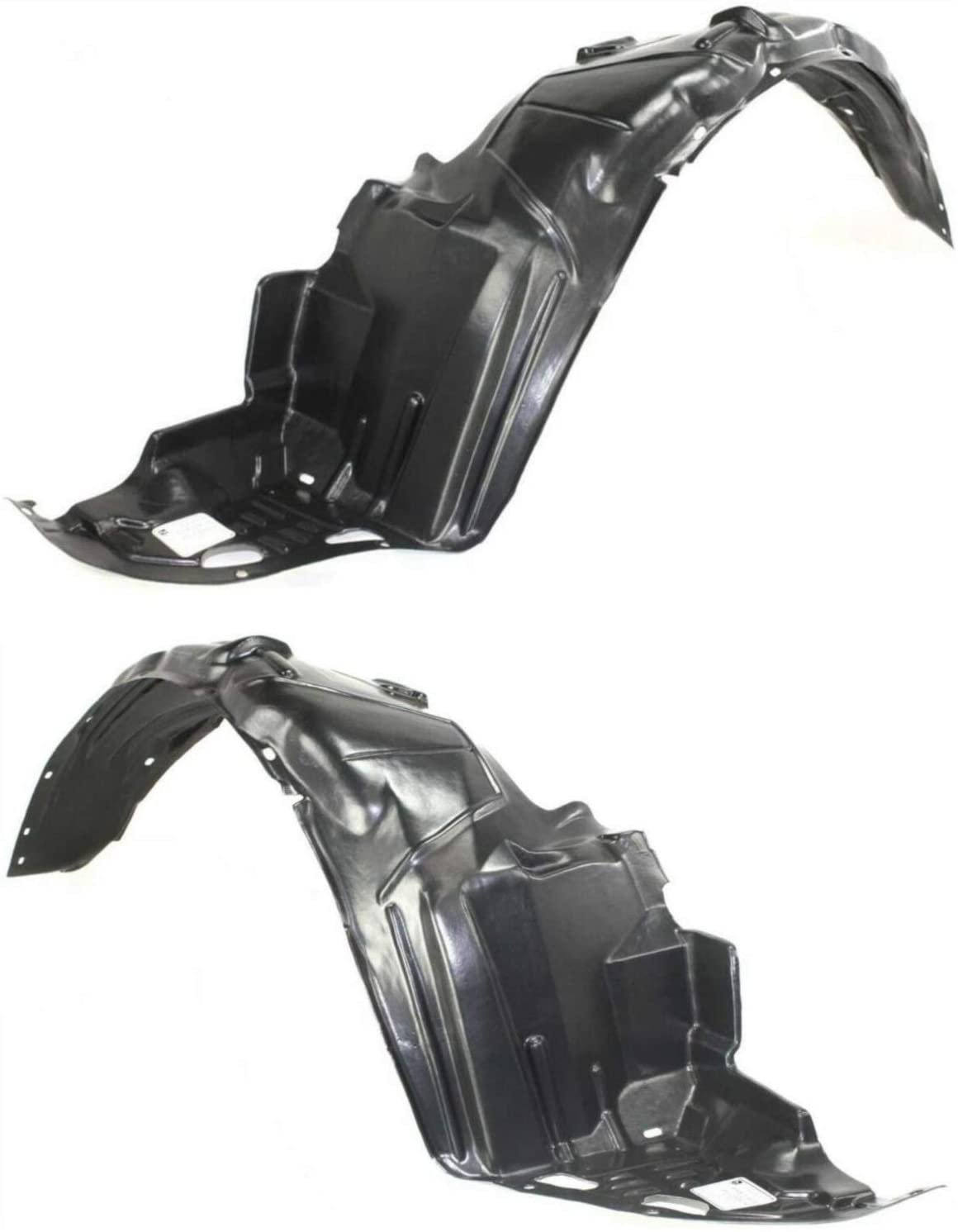 Parts N Go 2003-2007 Compatible Honda Accord Fender Liner Front Pair Left & Right Splash Shield Guards - HO1248114, HO1249114, 74101SDAA00, 74151SDAA0