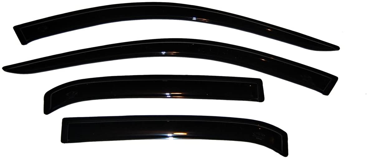 Auto Ventshade 94943 Original Ventvisor Side Window Deflector Dark Smoke, 4-Piece Set for 2003-2007 Honda Accord