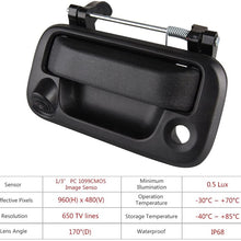 WonVon Backup Camera Tailgate Camera,Car Rear View Camera Backup Tailgate Handle Camera for Ford F150/F250/F350/F450/F550