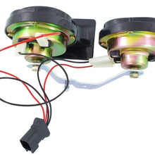 For GMC Sierra 1500 Horn 2008 09 10 11 12 2013 | Set | w/Bracket High/Low Pitch | Electric | 8904691989046910
