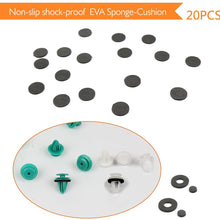 EZYKOO Push Bumper Fastener Rivet Clips with 18 Most Popular Sizes Auto Push Pin Rivets Compatible with Benz, BMW, Toyota, Honda, Subaru, Nissan, Mazda etc