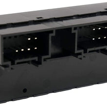 Master Power Window Switch, Gray - Driver Side Door - Fits Chevrolet Silverado, GMC Sierra 1999, 2000, 2001, 2002-1500, 2500, 2500 HD, 3500 - Window Switch, Housing Fits Chevy - Replaces GM 15047637