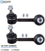 ECCPP Sway Bar Link Kit 07 08 09 10 11 12 13 For Nissan Altima 09 10 11 12 13 14 For Nissan Maxima 09 10 11 12 13 14 For Nissan Murano - Rear Sway Bar End Links Rear Sway Bar End Links