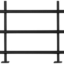LUVERNE 561121 Black Steel Truck Bumper Grille Insert, Select Ford F-150