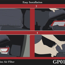 EPAuto GP013 (CA10013) Extra Guard Rigid Panel Engine Air Filter