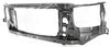 Radiator Support Assembly Compatible with 2005-2015 Toyota Tacoma Black Steel