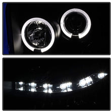 Spyder Auto 5078483 LED Halo Projector Headlights Black/Smoked