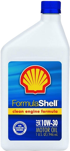 Formula Shell 550049239 Clean Engine Motor Oil, 1 Quart (Pack of 6)