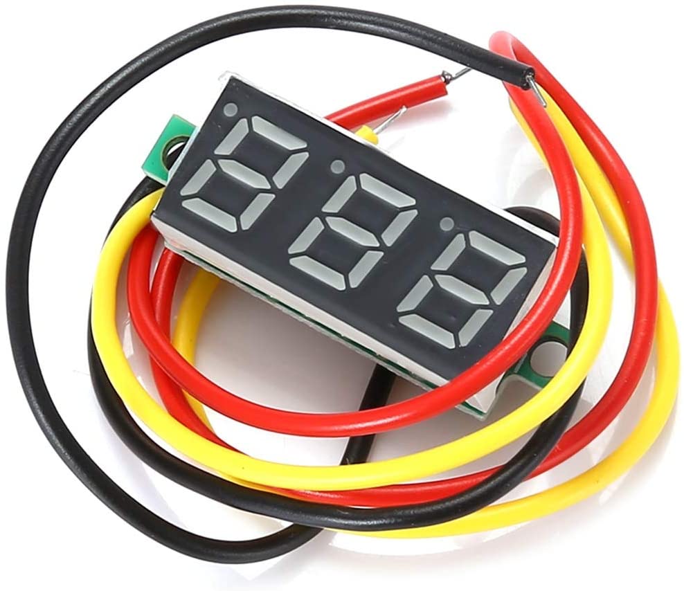 High Display Landa Tianrui LDTR - WG0113 DC 0-100V Digital LED Voltmeter Module - Blue Light.