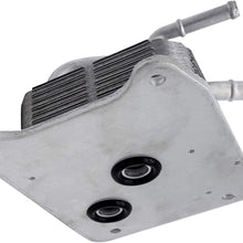 Engine CVT Transmission Oil Cooler W/O-rings Compatible with 2013-2017 Nissan Rogue Altima Maxima Murano Pathfinder Quest All Engine 21606-28X0B