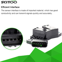 SCITOO 37500RCAA01 Crankshaft Position Sensor Fit for 2003-2009 Acura MDX, 2005-2010 Acura RL, 2003-2007 Honda Accord, 2005-2010 Honda Odyssey, 2005-2008 Honda Pilot, 2006-2008 Honda Ridgeline