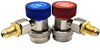 Nikauto 1Pair r134a High & Low Pressure Automotive Air Conditioning Quick Coupler Connector Adapters