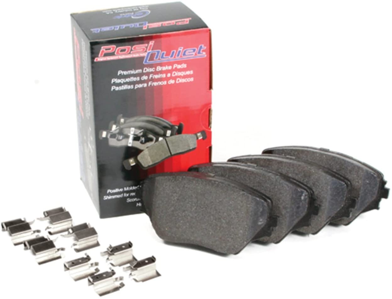 Centric Parts 106.12100 106 Series Posi Quiet Semi Metallic Brake Pad