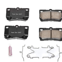 Power Stop Z23-1113, Z23 Evolution Sport Carbon-Fiber Ceramic Rear Brake Pads