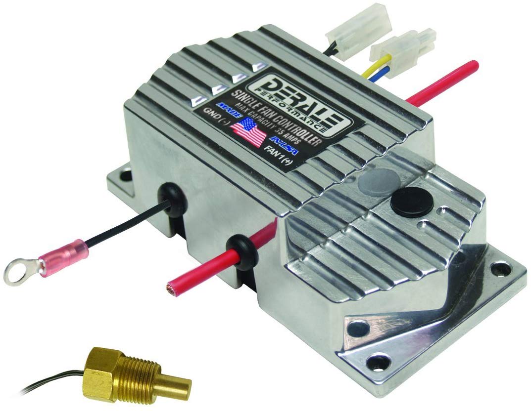 Derale 16779 High Amperage Single Fan Controller with 3/8