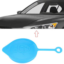 Ejoyous Car Windshield Washer Bottle Cap with Small Ring Cover with Exquisite Appearance for Accord Civic CRV CRX (Blue)
