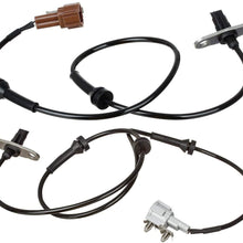 AUTEX 2PCS ABS Wheel Speed Sensor Rear Left & Right ALS1491 ALS1492 47901-EA002 47900-EA002