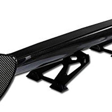 ICBEAMER JDM GT Style 57" 100% Real Carbon Fiber Spoiler Wing Universal Fit Rear Trunk Coupe Sport Sedan