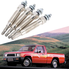 KIMISS Car Spark Plugs, Steel 4Pcs/Set Diesel Heater Glow Plugs Fit For L200 L300 0250202092