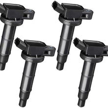A-Premium Ignition Coil Pack Replacement for Toyota Camry Corolla Highlander Matrix RAV4 Solara HS250H Vibe