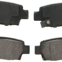 Wagner QuickStop ZD672 Ceramic Disc Pad Set, Rear