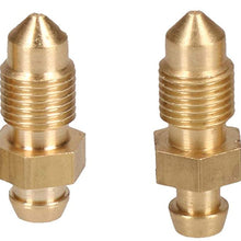AB Tools Brass Brake Caliper Bleeding Bleed Nipple Screw Bleedscrew M10 x 1mm 4pc