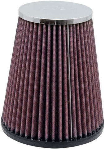 K&N Universal Clamp-On Air Filter: High Performance, Premium, Replacement Engine Filter: Flange Diameter: 2.4375 In, Filter Height: 6 In, Flange Length: 0.625 In, Shape: Round Tapered, RC-4160