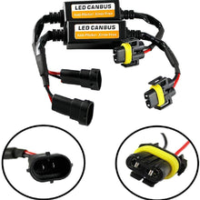 H11/H8/H9 Canbus Decoder Upgraded H11 Led Resistor Anti-Flicker Harness H11 Error Free Computer Warning Canceller H11 LED Headlight Bulb