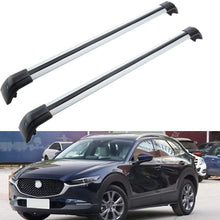 MotorFansClub Roof Rack Cross Bars Fit for Compatible with Mazda CX30 CX-30 2020 2021 Crossbars Cargo Baggage Top Rail Luggage Bike Load Rack