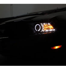 Spyder Auto 5010445 LED Halo Projector Headlights Black/Clear
