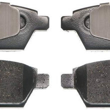 Prime Choice Auto Parts SCD1161 Rear Ceramic Brake Pad Set