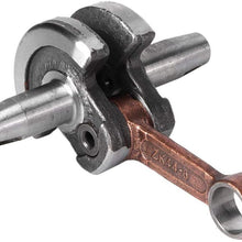 44mm / 1.7in Crankshaft, Aukson Half Circle Crankshaft Engine Parts Replacement Accessories Fit for Mini Pocket Bike 47cc 49cc