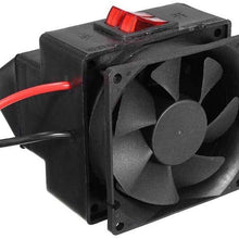 Wavel 12/24 V Heater Fan Replacement Interior Dual Switch Car Heating 200W Defroster Defogger Portable