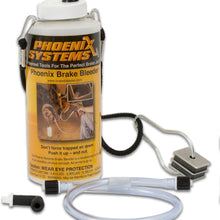 Phoenix Systems 7002-B One-Man Brake Bleeder Capture Bottle with Quick Adapter