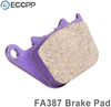 ECCPP FA387 Brake Pads Rear Carbon Fiber Replacement Brake Pads Kits Fit for 2004 2005 2006 2007 2008 2009 2010 2011 2012 Harley-Davidson
