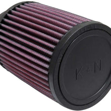 K&N Universal Clamp-On Air Filter: High Performance, Premium, Washable, Replacement Engine Filter: Flange Diameter: 2.75 In, Filter Height: 5 In, Flange Length: 1 In, Shape: Round, RU-1460